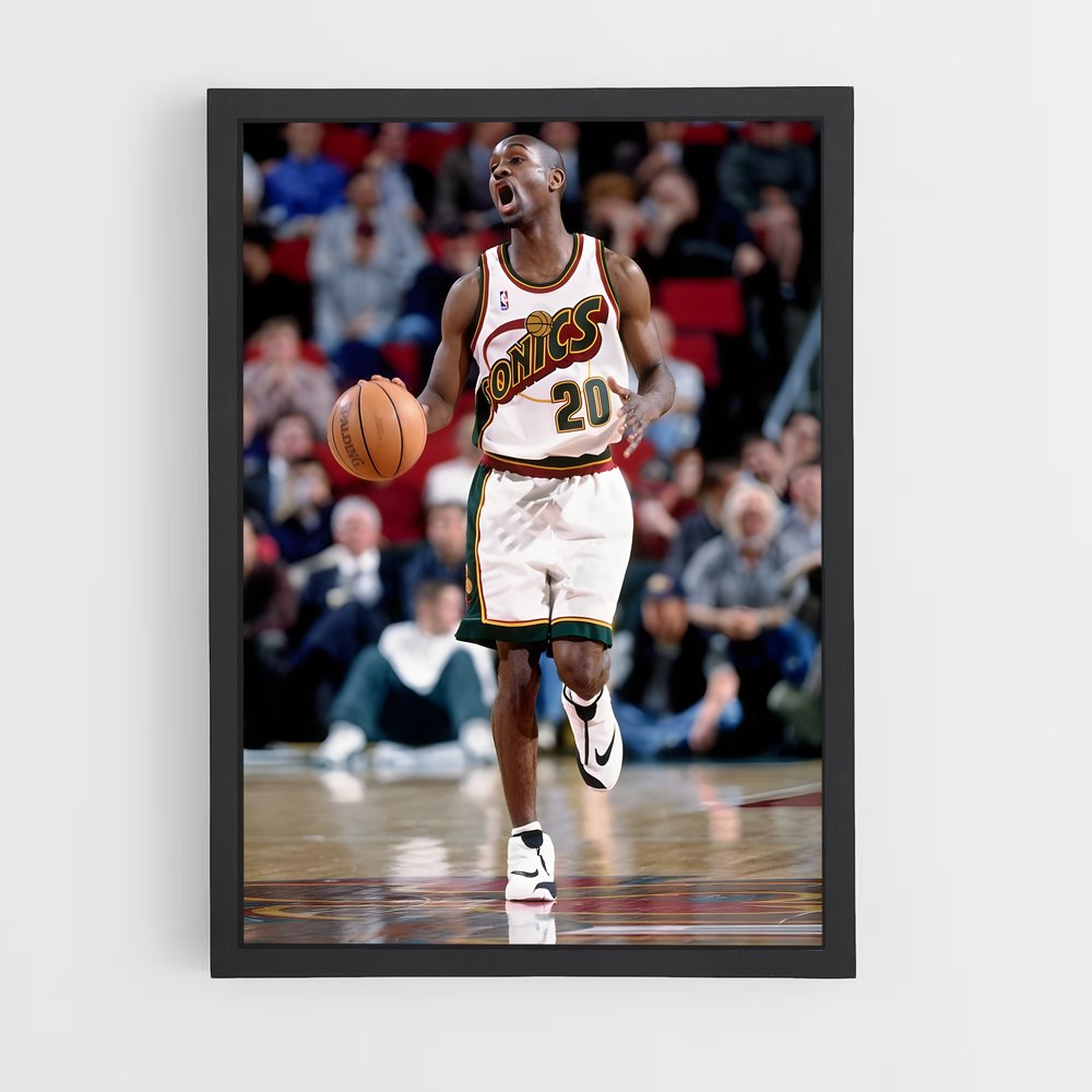Poster The Glove in Action – affiche Basketball (vue 2)